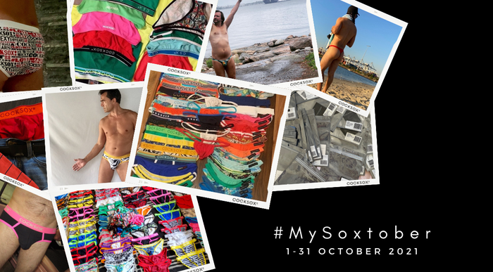 Promotional image for the 2021 Cocksox #MySoxtober competition winner announcement