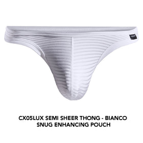 CX05LUX Semi-Sheer Thong