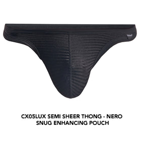 CX05LUX Semi-Sheer Thong