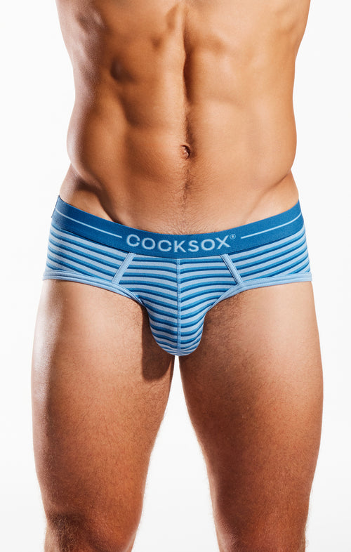 CX76MD Striped Modal Sports Brief